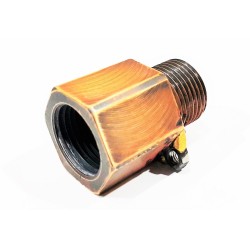 BRASS BS3 MALE THREAD X BS4 MALE THREAD CONNECTOR
