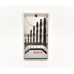 2,3,4,5,6,7,8 mm Steel Bosch Drill Bit Set