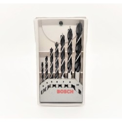 3,4,5,6,7,8,10mm Wood Bosch Drill Bit Set