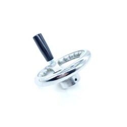 OD 127mm, Three Spoke Handwheels with Bakelite Revolving Handle 