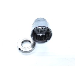 Inner 3 Jaw X Depth 6.5mm ,Round Type ,Lock Nut Opener 3/4" DR SOCKET, Modify 46mm S04H6146