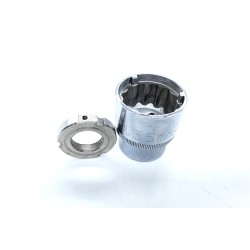 Inner 3 Jaw X Depth 6.5mm ,Round Type ,Lock Nut Opener 3/4" DR SOCKET, Modify 46mm S04H6146