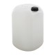 25 LITERS HDPE NATURAL WHITE JERRY CAN WITH CAP AND PULL UP INSERT