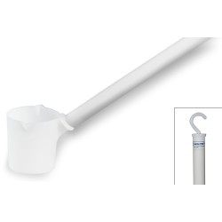 HDPE Long-Handled 16oz Dipper; 3ft Handle