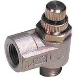 3/8' X 3/8' MALE FEMALE THREAD SPEED CONTROL, 10PCS/PKT 3/8' X 3/8' MALE FEMALE THREAD SPEED CONTROL, 10PCS/PKT