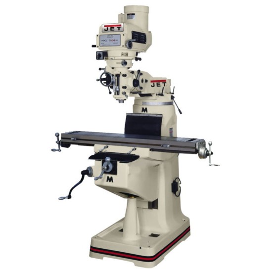 415V ,Variable Speed Vertical Milling Machine w/ ACU-RITE VUE DRO &amp; X and Y-Axis Powerfeeds - 690409