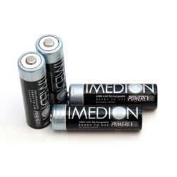 AA 2400MAH RECHARGEABLE BATTERY , 4PCS/PKT