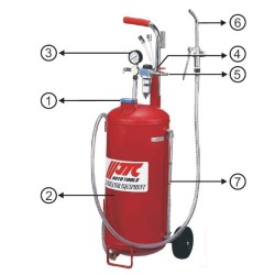 25LIT AIR OPERATED OIL DISPENSER