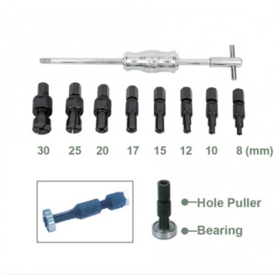 Bearing Hole Puller Kit ,8,10,12,15,17,20,25,30MM