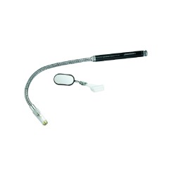 3 IN 1 Light Magnetic Mirror,25x50mm Swivel Inspection Mirror and Magntic Riveter