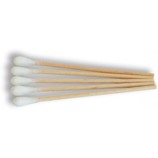 APPLICATOR STICK, COTTON SWABS, M5 X 15.2CM ,5000pcs/ctn