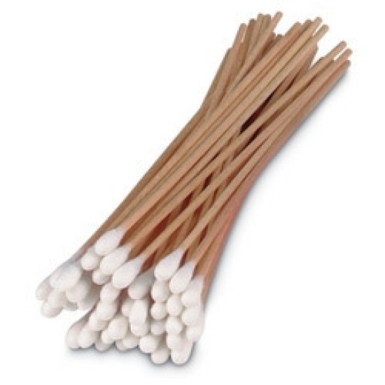 APPLICATOR STICK, COTTON SWABS, M5 X 15.2CM ,5000pcs/ctn