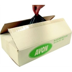 BLACK REFUSE SACKS, DIA : 46 X 74 X 100 CM, 180 GUAGE, QTY : 200