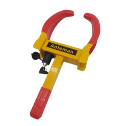 The wheel clamp is designed to fit wheels from 3"-11"  .Wheel Clamp 