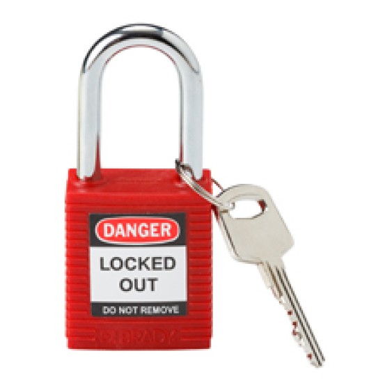 BRADY 38MM SAFETY LOTO PADLOCK