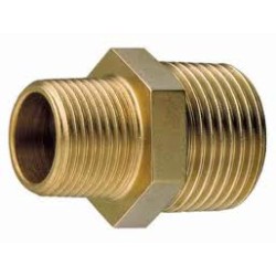 BRASS RED MALE THREAD 014X038 ,Dub reducer