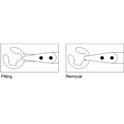 C RING REMOVER, 0.5MM-6MM