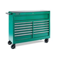 13-Drawer Roll Wagon  Ball Bearing Slides Auto Return System , Jonnesway