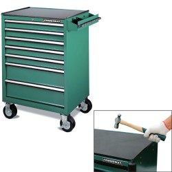 260PCS PROFESSIONAL MECHANIC TOOL SET W/7-DRAWER TOOL TROLLEY