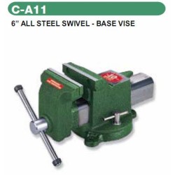 6" ALL STEEL SWIVEL-BASE VISE