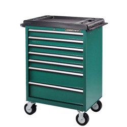 7-DRAWER TOOL TROLLEY W/WORKING TABLE