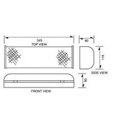 LED EMERGENCY LIGHT 240V ,Econlite