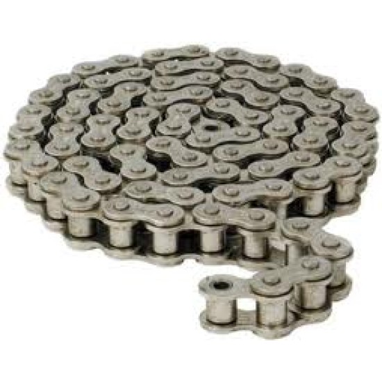 CHAIN, ROLLER, SINGLE STRAND, 10FT ,FALCON, RS05B-1R (10 FT/BOX)