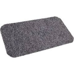 RIBBED NYLON DOOR MATS, 75 X 44 CM , 825G