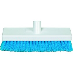 12" SOFT POLY BROOM HEAD - RED