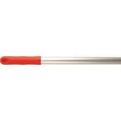 ALUMINIUM THREADED HANDLES - RED ,1400mm Red Aluminium Handle