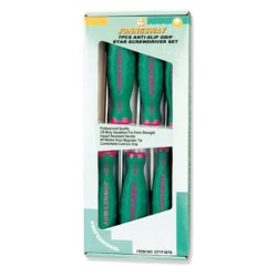 7 PCS ANTI-SLIP GRIP STAR SCREWDRIVER SET
