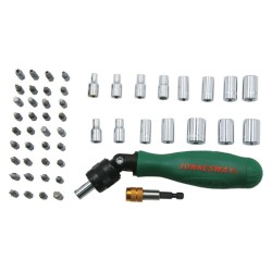 53PCS FLEXIBLE RATCHET DRIVER BIT SET