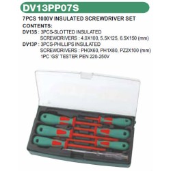 7 PCS 1000V INSULATED SCREWDRIVER SET