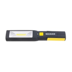 Inspection Light, LED, Rechargeable, 300lm, IP20,With magnetic base and  back, two 360˚ swivels and foldaway hanging hooks. 