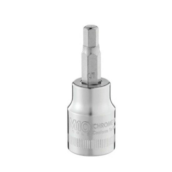 P137,  3/8 in Dr X 3/8 in Hex  X 45mm total Length ,Hex Bit Socket  