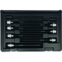 30845 PHBX7/S-6C ,6"/150mm ,Tip Ball End Socket Bit Sets, 1/8, 5/32, 3/16, 7/32, 1/4, 5/16, 3/8" 