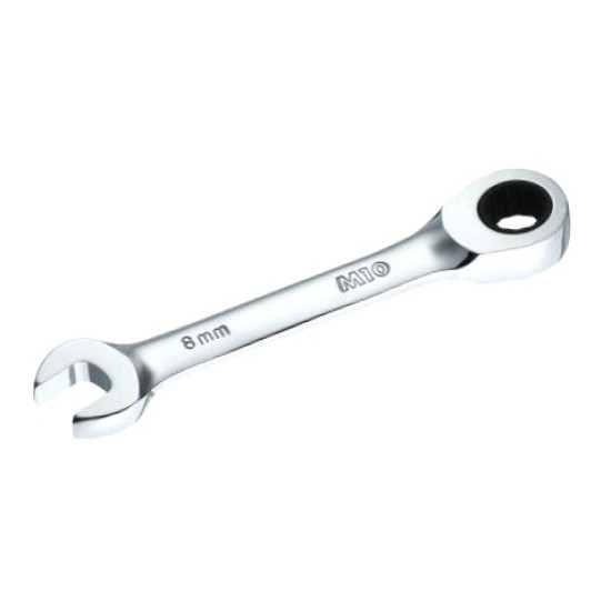 I007, 3/8 in X 96mm Stubby Ratchet Combination Wrench
