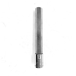P105, HEX BIT SOCKET 1/2" SQUARE DRIVE MODYFY 17MM X 125MM LONG WITH LOCK SELLOK PIN 