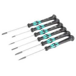 WERA 05118150001, #118150 SCREWDRIVER SET -6 PC. - 2035/6A MICRO