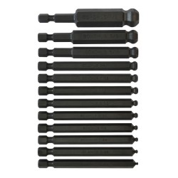P038,  Ball Point Power Bit Set , 76mm ,12pcs/set 