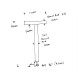 R006 3/16inx 610mm T Handle Wrench 