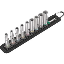 O060 ,Belt A Deep 1 socket set, 1/4" drive, 9 pieces