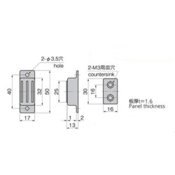 HEAVY DUTY STAINLESS STEEL , MAGNET