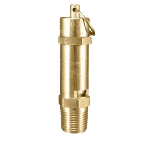 OG15749.2CL ,1/2"NPT , SET 125PSI ,234 SCFM, High Flow Safety Valve, Brass ,Stainless Steel Ball ,3pcs/box