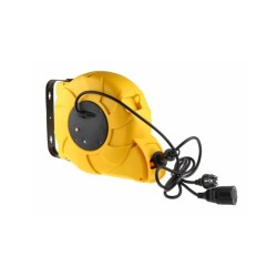 16m X 230 Vac ,HEAVY DUTY RETRACTABLE CORD REEL