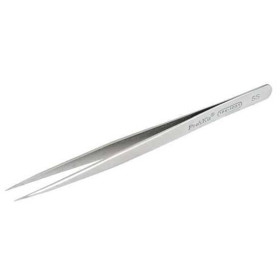 140mm ,SUS Fine Tip Straight Tweezer