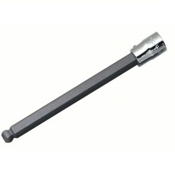 P127, Socket Bit: 3/8 in Drive Size, Ball Hex Tip, 5/32 in Tip Size ,Overall Length7-1/16 in, 5pcs/pkt