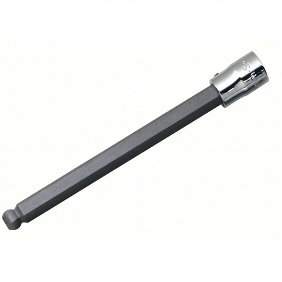 P127, Socket Bit: 3/8 in Drive Size, Ball Hex Tip, 5/32 in Tip Size ,Overall Length7-1/16 in, 5pcs/pkt