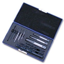 Extraction Tool, 6 Screw Extractors Range M3 to M25, 6 HSS Fully Ground Jobber Drills Extraction Tool, 6 Screw Extractors Range M3 to M25, 6 HSS Fully Ground Jobber Drills