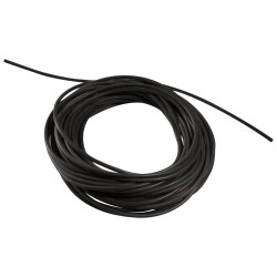 OD3.6mm, 6733-0 ,Wire, Stranded, Test Lead, Silicone Rubber, Black, 18 AWG, 50 ft, 15.2 m 